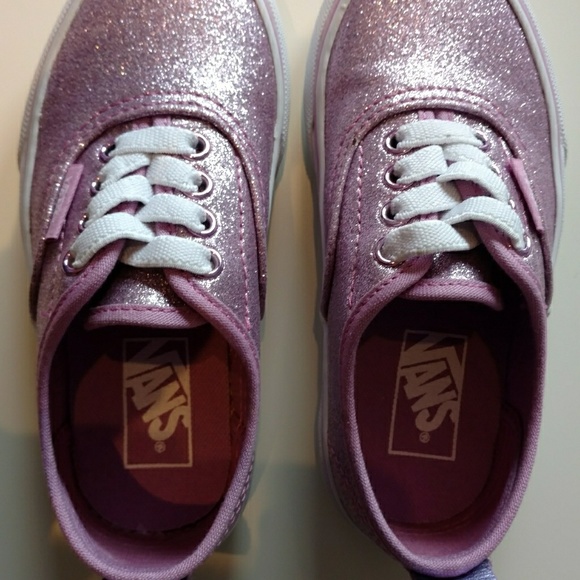 girls sparkly vans